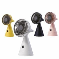 Vitammy Dream desk fan, USB mini stolný ventilátor, žltý