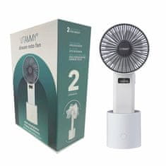 Vitammy Dream Roto fan, USB mini stolný ventilátor s otočnou základňou, biela