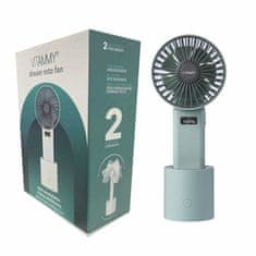 Vitammy Dream Roto fan, USB mini stolný ventilátor s otočnou základňou, šedá