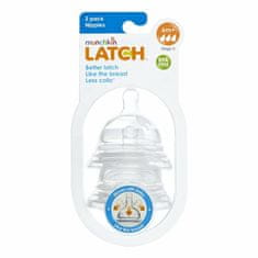 MUNCHKIN LATCH STEP 3, Set cumlíkov na fľašu, Krok 3, od 6m+, 2ks