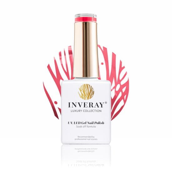 Inveray UV/LED Gél lak N°140 CORAL 10ml