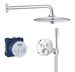 Grohe Grohtherm SmartControl, sprchová súprava Perfect s podomietkovým termostatom, 3 prúdy, chrómová, 34744000