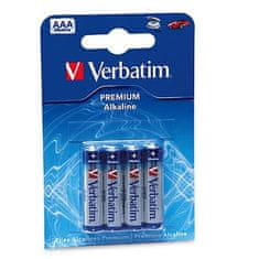 VERBATIM batéria AAA 1,5V Alkalické blister 4ks