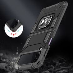 WOZINSKY Puzdro Wozinsky Ring armor pre Samsung Galaxy Z Flip4 - Modrá KP24390