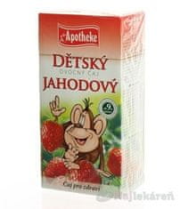 Apotheke APOTHEKE DETSKÝ OVOCNÝ ČAJ JAHODOVÝ 20x2 g