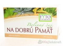 Fytopharma FYTO Bylinný čaj NA DOBRÚ PAMÄŤ, 20x1,25g