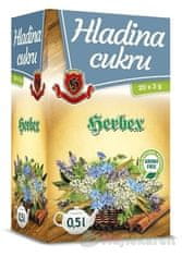 Herbex HERBEX HLADINA CUKRU bylinný čaj, 20x3g