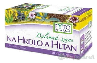 Fytopharma FYTO Bylinná zmes NA HRDLO A HLTAN, 20x1,5g