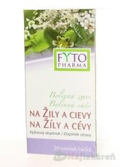 Fytopharma FYTO Bylinná zmes NA ŽILY A CIEVY, 20x1,25g