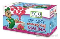 Fytopharma FYTO DETSKÝ OVOCNÝ ČAJ MALINA, 20x2 g