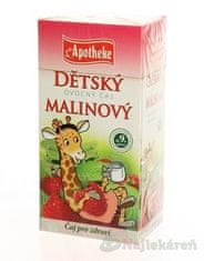 Apotheke APOTHEKE DETSKÝ OVOCNÝ ČAJ MALINOVÝ, 20x2 g