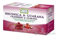 Fytopharma FYTO BRUSNICA & GUARANA ovocno-bylinný čaj, 20x2g