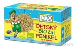 Fytopharma FYTO DETSKÝ BIO čaj FENIKEL, 20x1,5 g