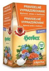 Herbex HERBEX PRAVIDELNÉ VYPRÁZDŇOVANIE, 10x6g + 10x8g