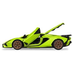 Lean-toys R/C 1:18 Lamborghini Sian FKP 37 Rastar stavebnica z tehličiek