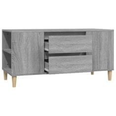 Vidaxl TV skrinka sivý dub sonoma 102x44,5x50 cm spracované drevo