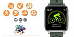 Rubicon Smartwatch Inteligentné hodinky RNCE58 Dark Green