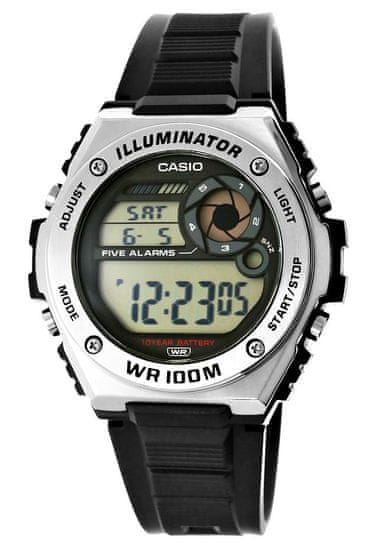 CASIO MWD-100H-1AVEF 10 Bar plavecké hodinky Unisex