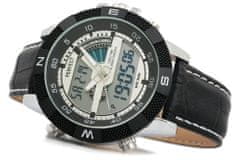 PERFECT WATCHES Pánske hodinky Gunner LCD Dual Time A857-1