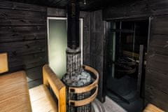 HARVIA Dvere do sauny Legend 9x19, šedé, 890x1890 mm