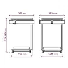 Sentiotec Saunová pec Concept R Black (E) 12kW