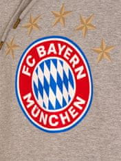 Fan-shop Mikina BAYERN MNICHOV Logo grey Velikost: L