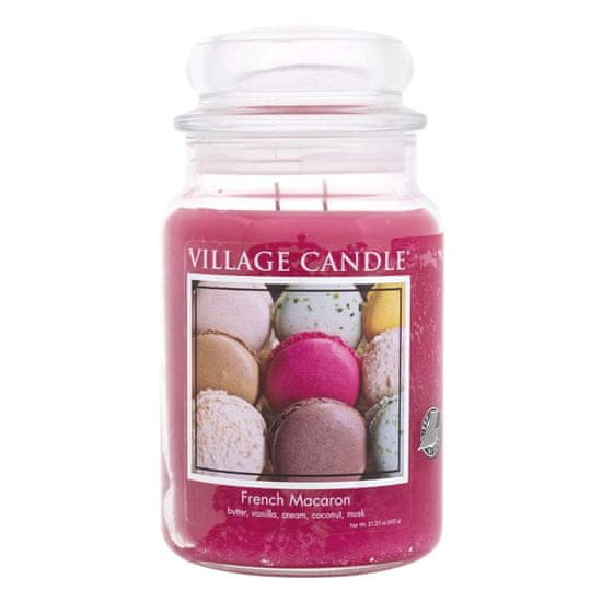 Village Candle vonná sviečka French Macaron (Francúzske makrónky) 737g