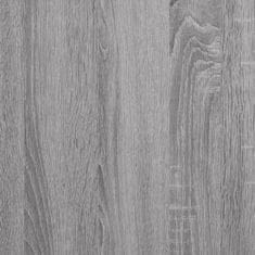 Petromila vidaXL Šatník sivý dub sonoma 82,5x51,5x180 cm spracované drevo