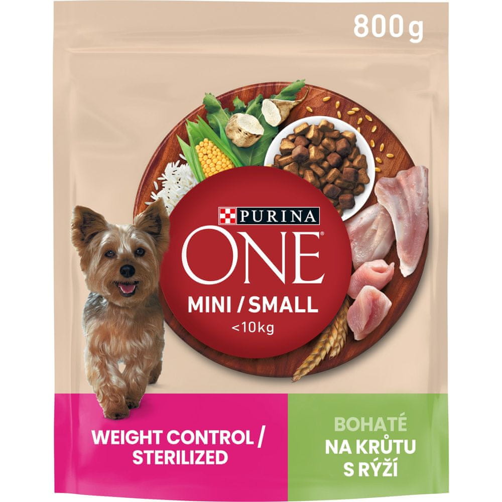 Purina ONE WEIGHT dog morka 8×800 g