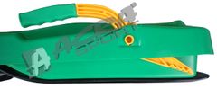 Plastkon Boby s volantom Snežný čln - zelený