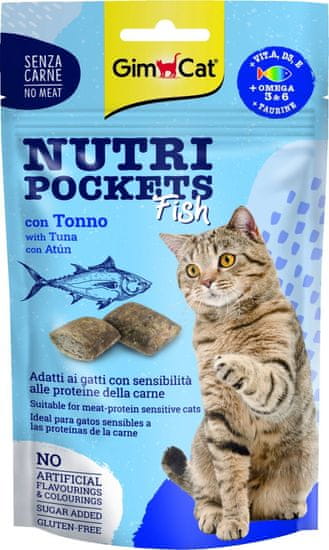 Gimborn GIMCAT Nutri pockets tuňák 60g