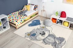 Dywany Łuszczów Detský kusový koberec Petit E1593 Teddy bear cream 120x170