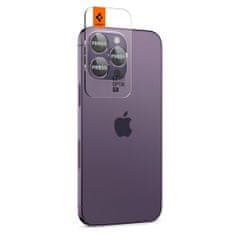 Spigen Ochranné Sklo Zadnej Kamery Optik.Tr ”Ez Fit” Camera Protector 2-Pack iPhone 14 Pro / 14 Pro Max Deep Purple