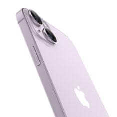 Spigen Ochranné Sklo Zadnej Kamery Optik.Tr ”Ez Fit” Camera Protector 2-Pack iPhone 14 / 14 Plus / 15 / 15 Plus Purple