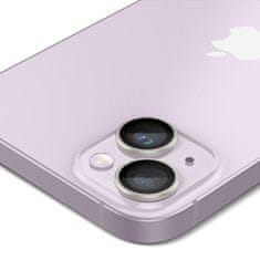 Spigen Ochranné Sklo Zadnej Kamery Optik.Tr ”Ez Fit” Camera Protector 2-Pack iPhone 14 / 14 Plus / 15 / 15 Plus Purple