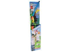 Lean-toys Lukostrelecký set Tri šípy Cieľ 98 cm