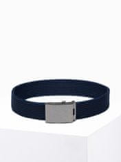 OMBRE Pánsky textilný opasok Stella navy universal