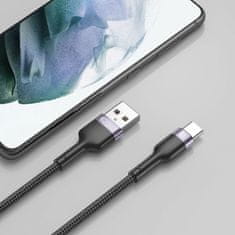 Tech-protect Ultraboost kábel USB / USB-C 3A 1m, čierny