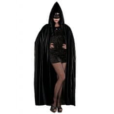 Widmann Karnevalový kostým Plášť s kapucňou čierny 142cm