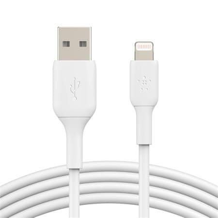 Belkin Lightning kábel, 2m, biely