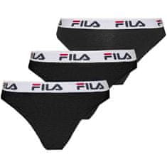 FILA 3 PACK - dámske nohavičky Brazilian FU6067 /3-200 (Veľkosť XL)