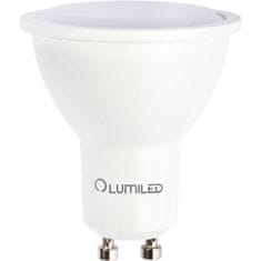 LUMILED 10x LED žiarovka GU10 6W = 50W 580lm 4000K Neutrálna biela 120°
