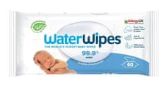 WaterWipes 6x Vlhčené obrúsky bez obsahu plastov 60 ks ( 360 ks )