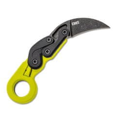 CRKT CR-4041G Prokove ZAP vreckový profesionálny nôž 6,3 cm, zelená, Grivory