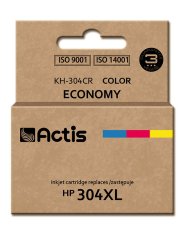 shumee Inkoustová kazeta ACTIS KH-304CR (náhradní HP 304XL N9K07AE; Premium; 18 ml; barevná)