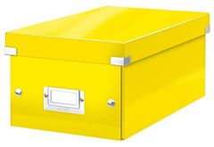 LEITZ Krabica na DVD Click&Store, žltá