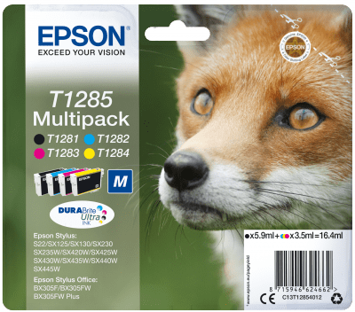 Epson Multipack CMYK Ink Cartridge (T1285)