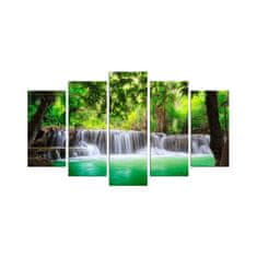 Wallity Viacdielny obraz NATURAL WATERFALL 89 110 x 60 cm