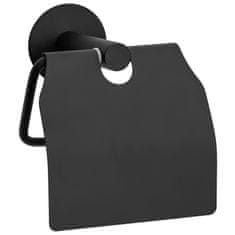 Tutumi Držiak na toaletný papier Black 322219A DUO