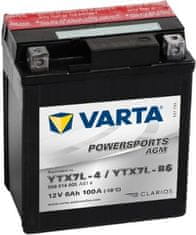 VARTA motobatéria AGM 12V , 6AH , 100A ,509014008A514